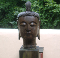 Buddha statue at Fallingwater Buddha statue at Fallingwater